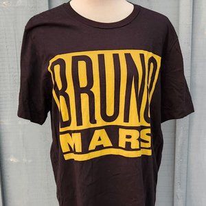 Bruno Mars 24K Magic Tour Concert Tshirt Size Large Unisex